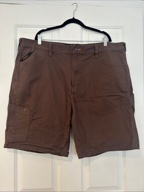 Ariat Men's Dark Brown Cargo Shorts NWOT Size 42